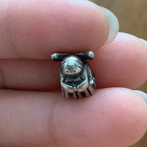 Retired Pandora Angel of Hope Bead Charm Sterling Silver 925 - Picture 6 of 7